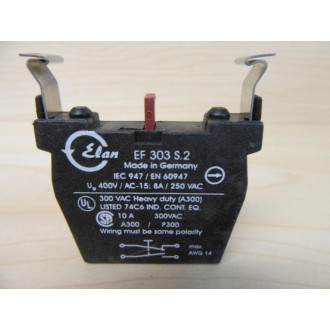 Elan Schmersal EF303S2 Contact Block - New No Box