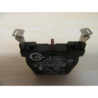 Elan Schmersal EF303S.1 Contact Block - New No Box