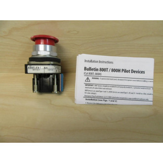 Allen Bradley 800T-FXT6AR Push Pull Switch - New No Box