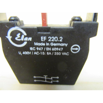 Elan Schmersal EF220.2 Contact Block - New No Box