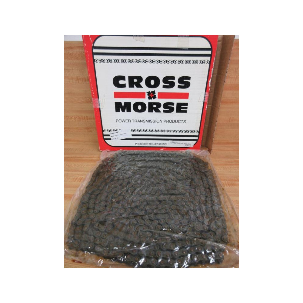 Cross  Morse 08B-1 25 FT Precision Roller Chain 08B1