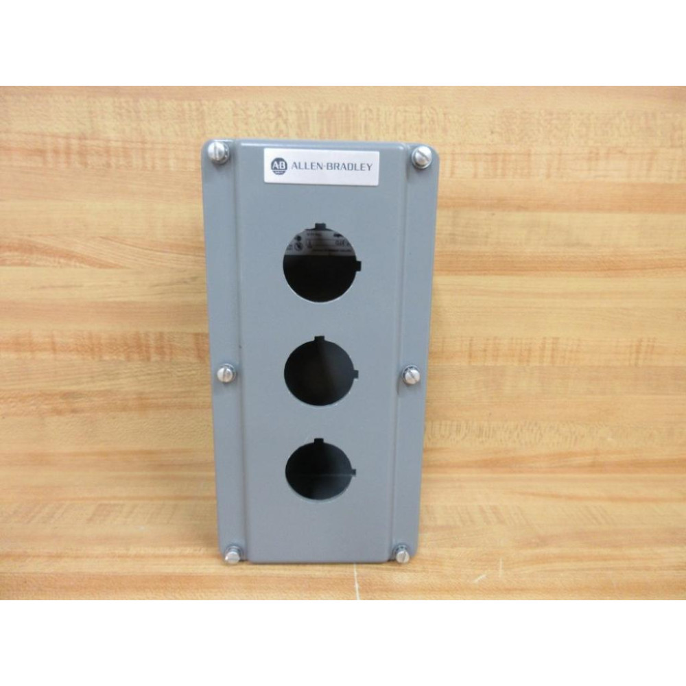 Allen Bradley 800T-3TD Switch Station Enclosure Only - New No Box
