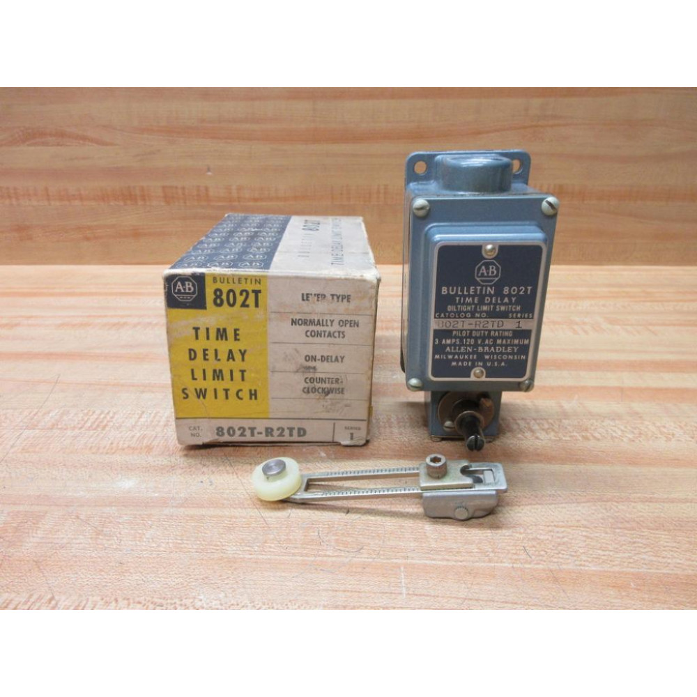 Allen Bradley 802T-R2TD Time Delay Limit Switch 802TR2TD