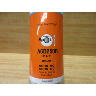 Gould Shawmut Ferraz A6D250R Mersen Fuse Cross Ref 4TCJ8 Smart Spot