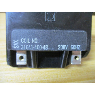 Square D 31041-400-48 Starter Coil Chipped Corner - Used