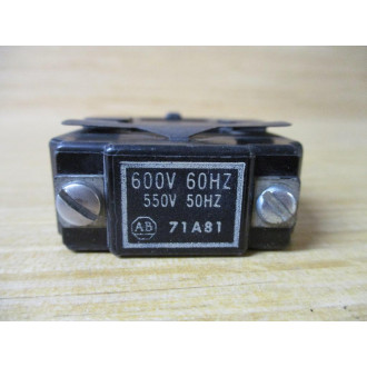 Allen Bradley 71A81 Coil - Used