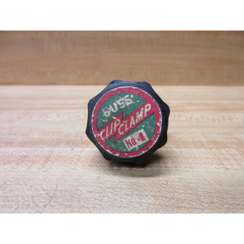 Buss NO. 4 Bussmann Clip Clamp Fuse NO4 - Used