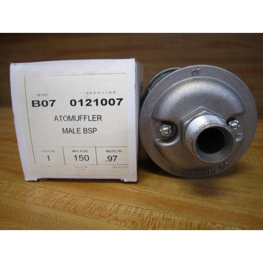 Atomuffler 0121007 Air Exhaust Muffler Model 07