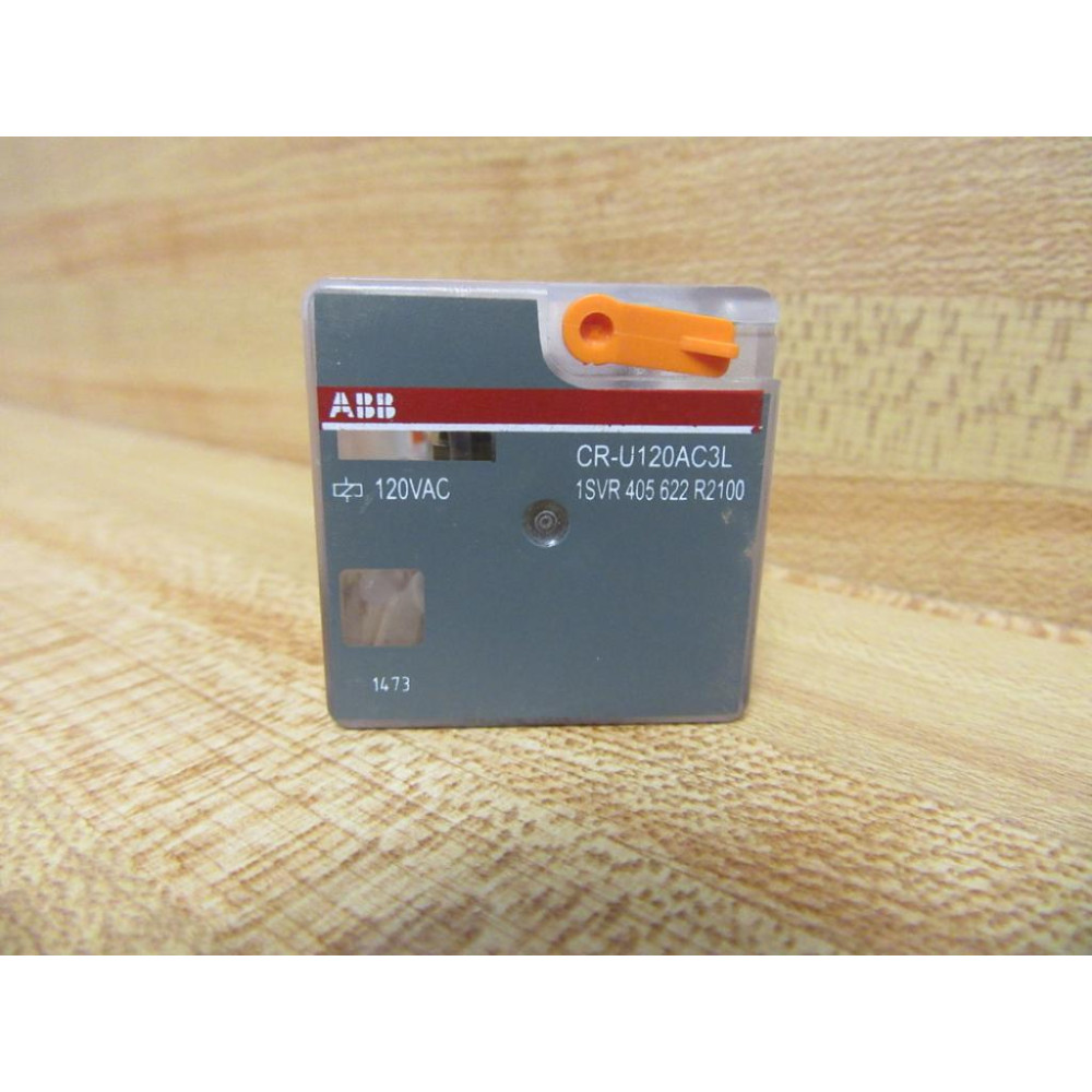 ABB CR-U120AC3L Relay 1SVR 405 622 R2100 - Used