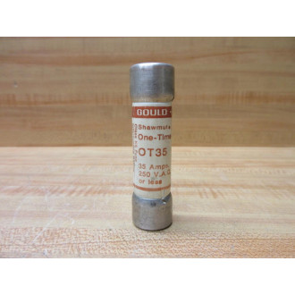 Gould Shawmut Ferraz OT-35 Mersen Fuse OT35 (Pack of 6) - New No Box
