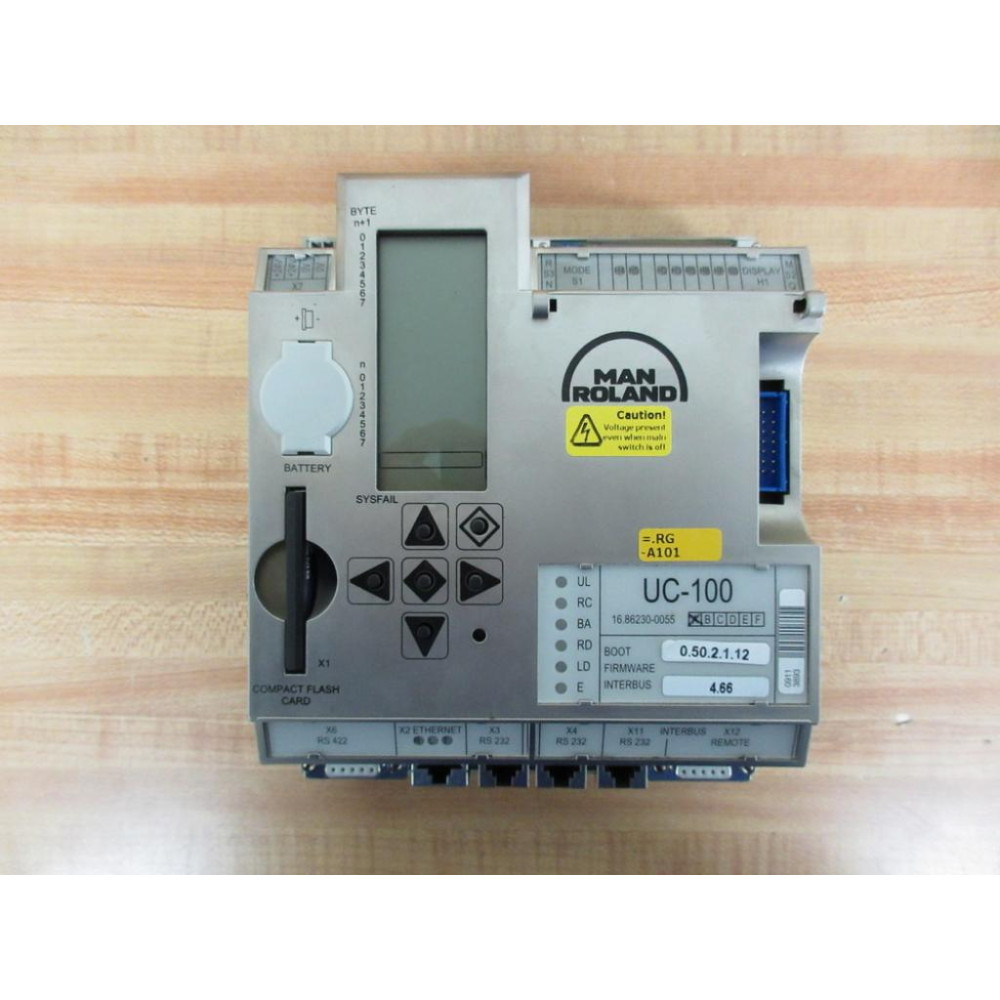 Man Roland UC-100 Controller 16.86230-0055 - Used