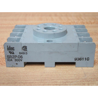 IDEC SR2P-06 Socket Relay SR2P06 - Used