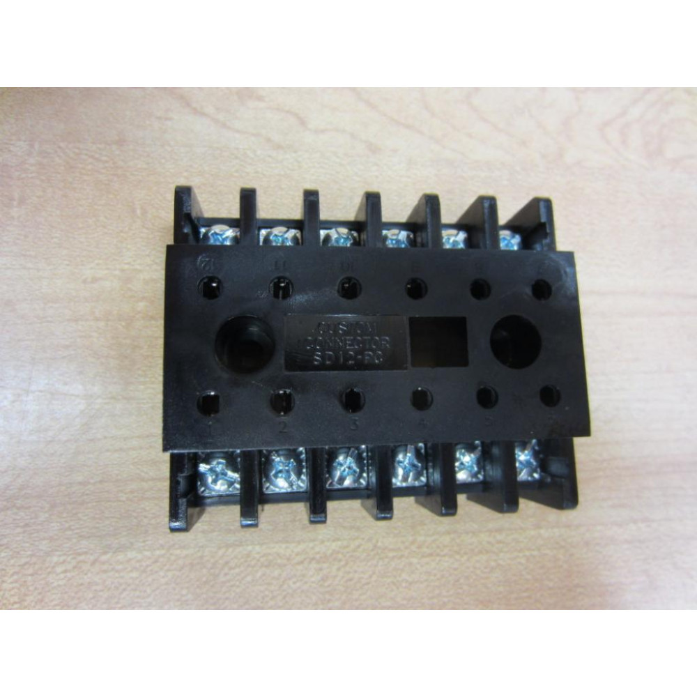 Custom Connector SD12-PC Relay Socket SD12PC - New No Box