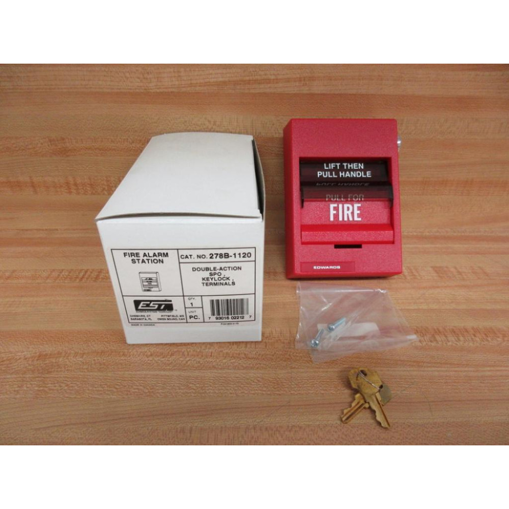 Edwards Systems Technology 278B-1120 Safety 278B1120