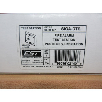 Edwards Systems Technology SIGA-DTS Duct Smoke Detector SIGA-DTS