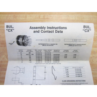 Sine X219-3K00-A6 Connector 18 Pin Plug 12GA - New No Box