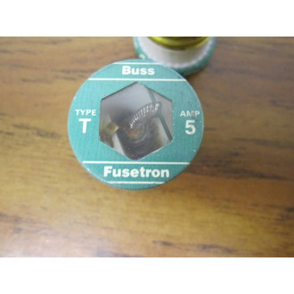 Buss T-5 Bussmann Fuse Cross Ref 1CZ68 (Pack of 3)