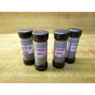 Buss JJS-6 Bussmann Fuse Cross Ref 6F475 (Pack of 4) - New No Box
