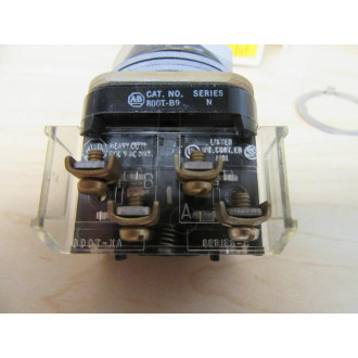 Allen Bradley 800T-B9A Momentary Pushbutton 800TB9A Series N