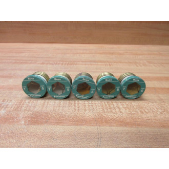 Buss T-5 Bussmann Fuse Cross Ref 1CZ68 (Pack of 5) - Used