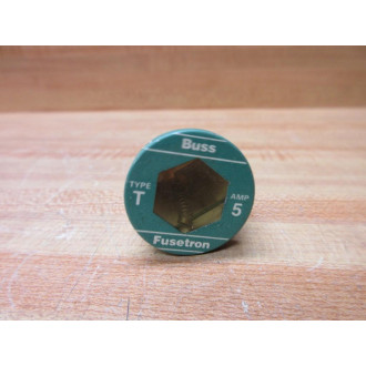 Buss T-5 Bussmann Fuse Cross Ref 1CZ68 (Pack of 5) - Used
