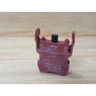 Siemens 3SB1400-0B Block 3SB14000B 3SB1-400-0B - Used