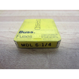 Buss MDL-6-14 Bussmann Fuse Cross Ref 6F035 Wirewound (Pack of 5)