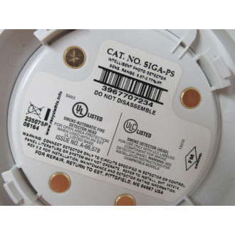 UTC SIGA-PS ADT Photoelectric Smoke Detector SIGAPS
