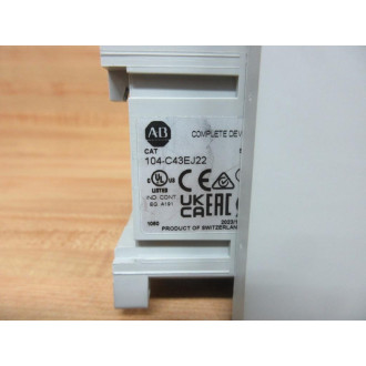 Allen Bradley 104-C43EJ22 Contactor 104C43EJ22 Mounted - New No Box
