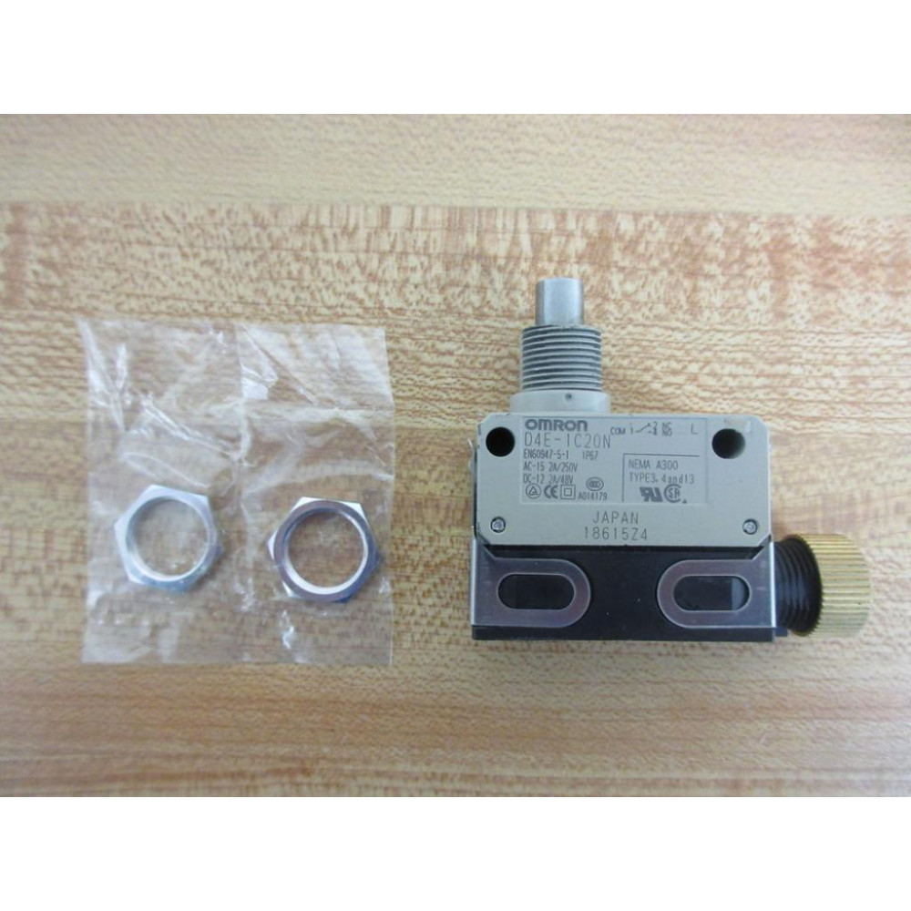 Omron D4E-1C20N Limit Switch D4E1C20N - New No Box
