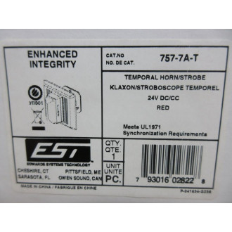 Edwards Systems Technology 757-7A-T Fire Alarm Control 7577AT