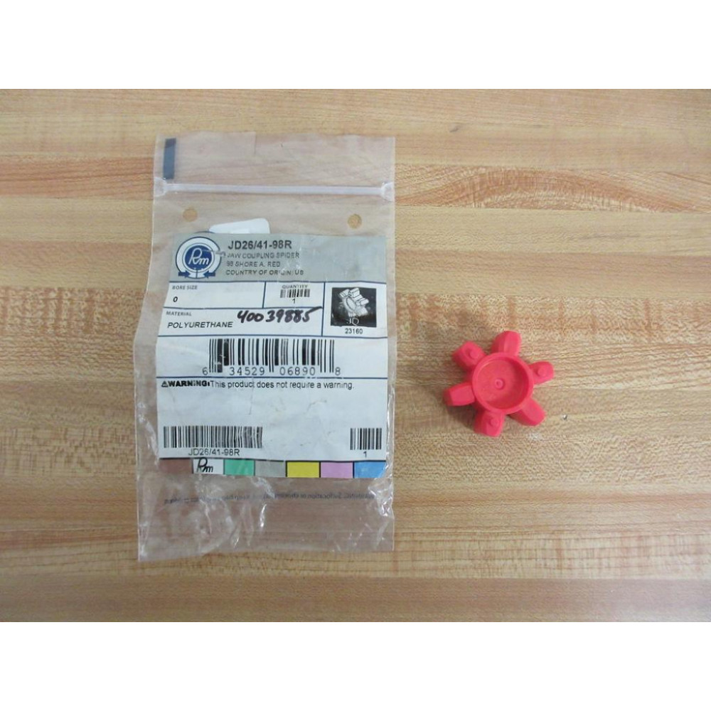 Ruland JD2641-98R Jaw Coupling Spider JD264198R