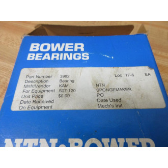 Bower 3982 Cone Bearing