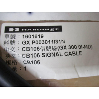 Hardinge GXP003011I31N Signal Cable