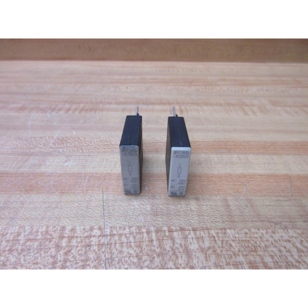 Siemens 3RT1916-1CB00 Surge Suppressor 3RT19161CB00 (Pack of 2) - Used