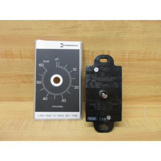 Intermatic F60MH Spring Wound Interval Timer Missing Knob - Used