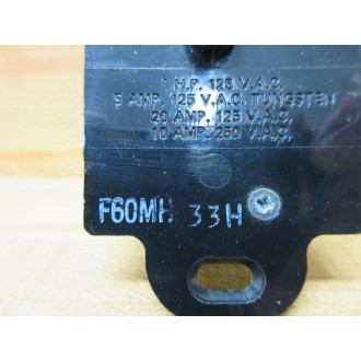 Intermatic F60MH Spring Wound Interval Timer Missing Knob - Used