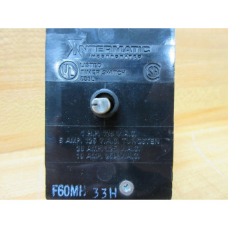 Intermatic F60MH Spring Wound Interval Timer Missing Knob - Used
