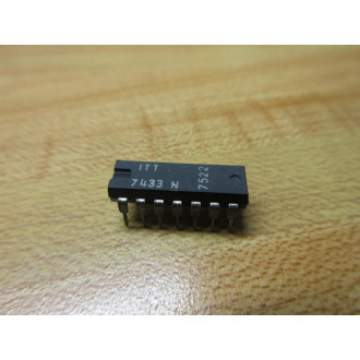 ITT 7433N Integrated Circuit IC Chip (Pack of 3) - New No Box