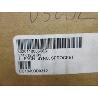 174K123H01 Synchronous Sprocket