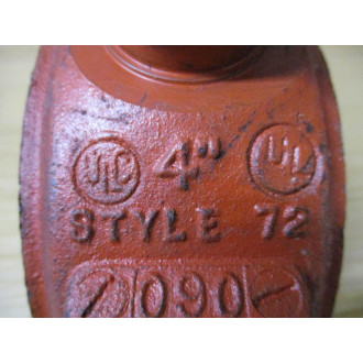 Victaulic 4" Style 72 Outlet Coupling - New No Box