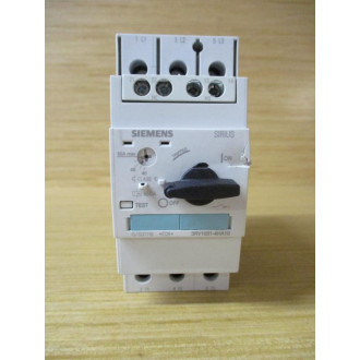 Siemens 3RV1031-4HA10 Circuit Breaker 40-50 AMP Small Crack - New No Box