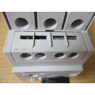 Siemens 3RV1031-4HA10 Circuit Breaker 40-50 AMP Small Crack - New No Box