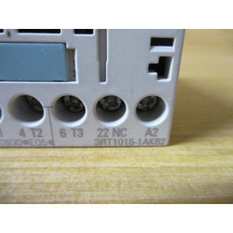 Siemens 3RT1-015-1AK62 Contactor 3RT10151AK62 - New No Box