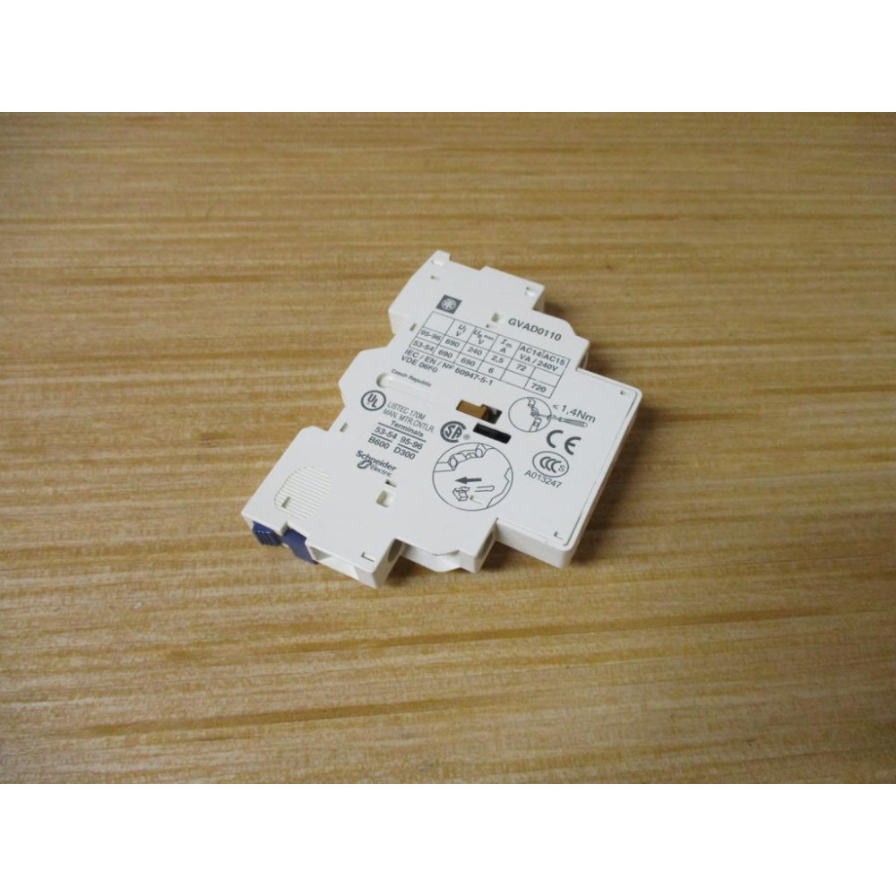 Telemecanique GVA-D0110 Contact Block 034353 - Used