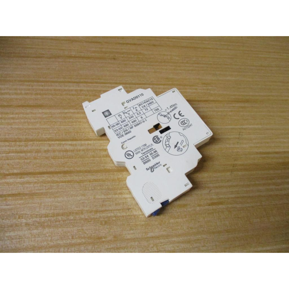Telemecanique GVA-D0110 Contact Block GVAD0110 - New No Box