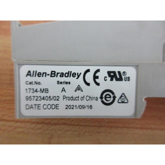 Allen Bradley 1734-MB IO Mounting Base 1734MB Mounted - New No Box