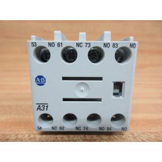 Allen Bradley 100-F Auxiliary Contact 100F Mounted - New No Box