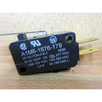 Honeywell V7-1C17D8-015-1 Miniature Switch A1M6-1676-179 - Used