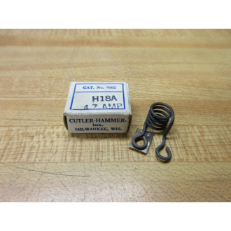 Cutler Hammer 9102-H18A Eaton Heater Element H18A